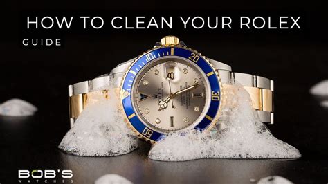 how to clean rolex stainless steel|should i polish my Rolex.